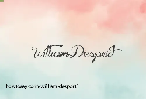 William Desport