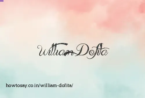 William Dofita