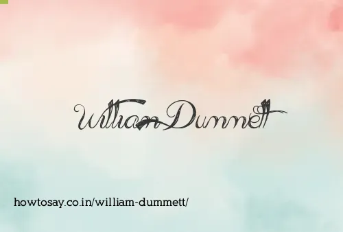 William Dummett