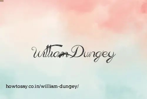 William Dungey