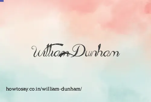 William Dunham