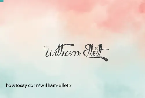 William Ellett