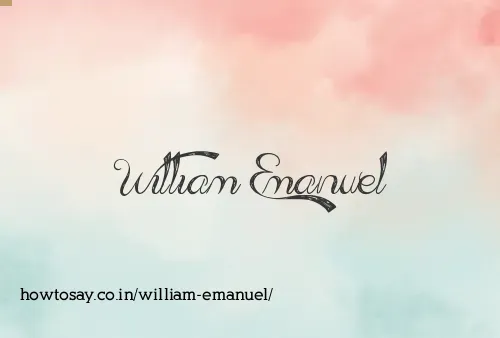 William Emanuel