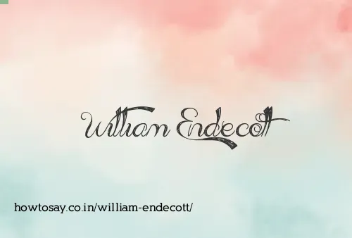 William Endecott
