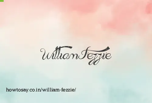 William Fezzie
