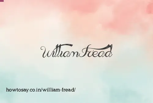 William Fread