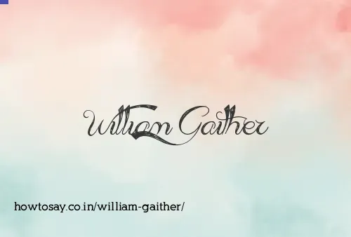 William Gaither
