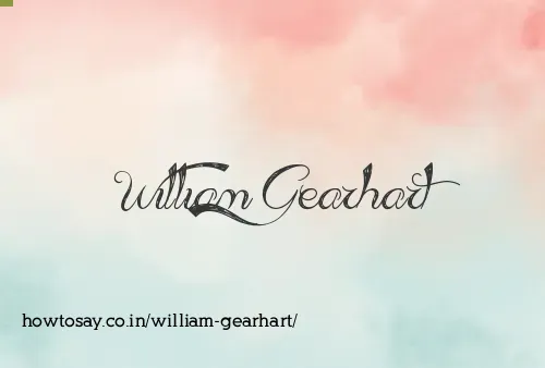 William Gearhart