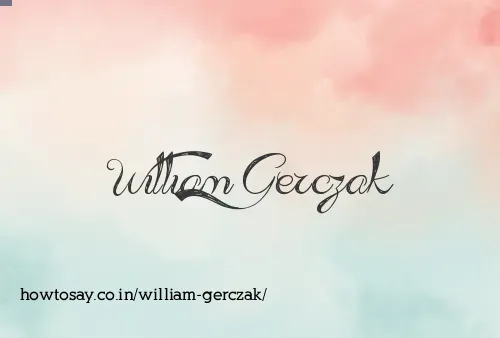 William Gerczak