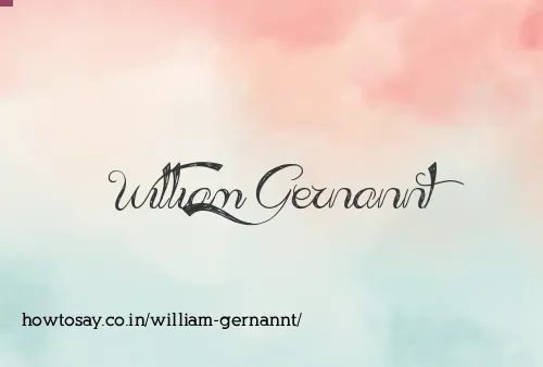 William Gernannt