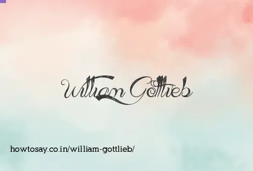William Gottlieb