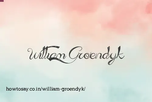 William Groendyk