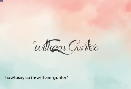 William Gunter