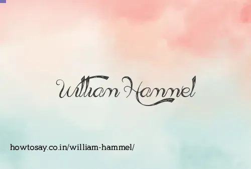 William Hammel