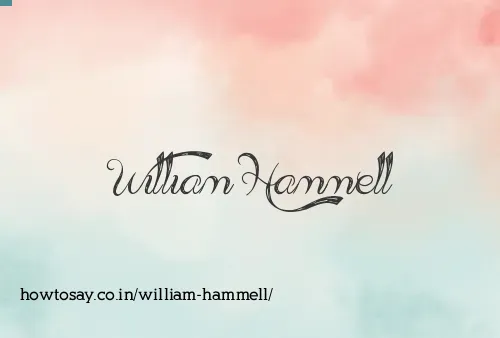 William Hammell