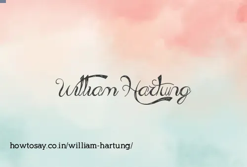 William Hartung