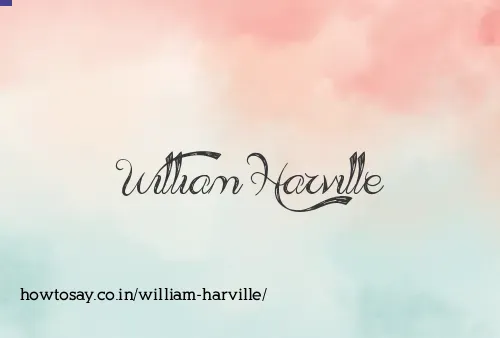 William Harville
