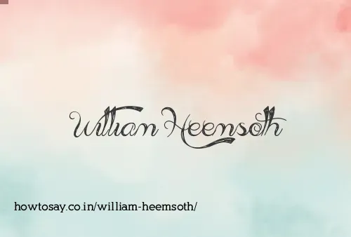 William Heemsoth