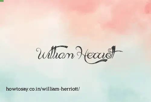 William Herriott
