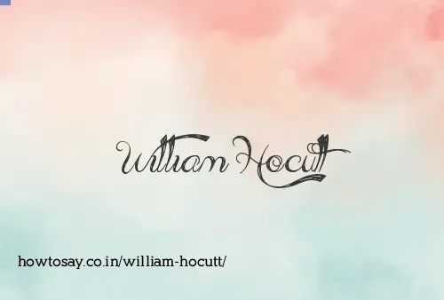 William Hocutt