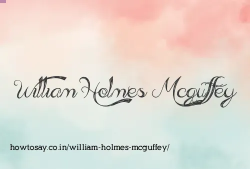 William Holmes Mcguffey