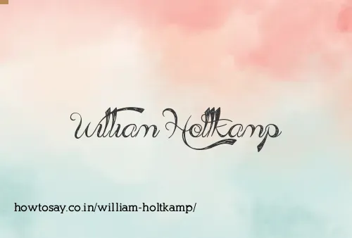 William Holtkamp