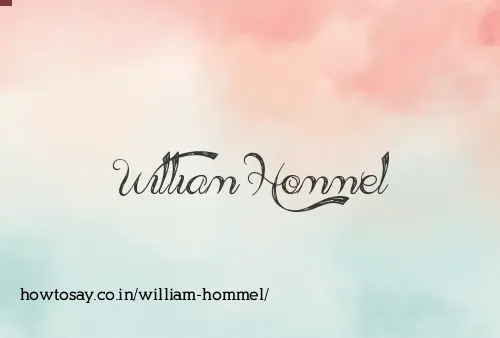 William Hommel