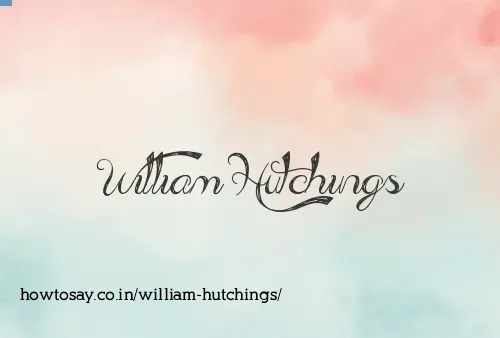 William Hutchings