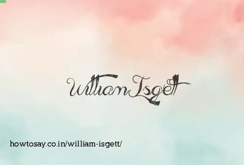 William Isgett
