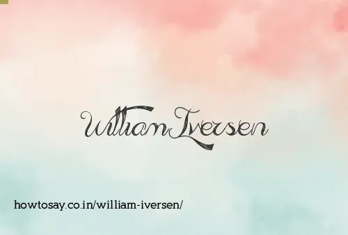 William Iversen