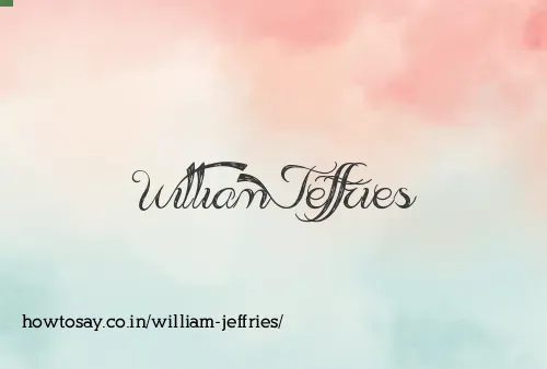 William Jeffries