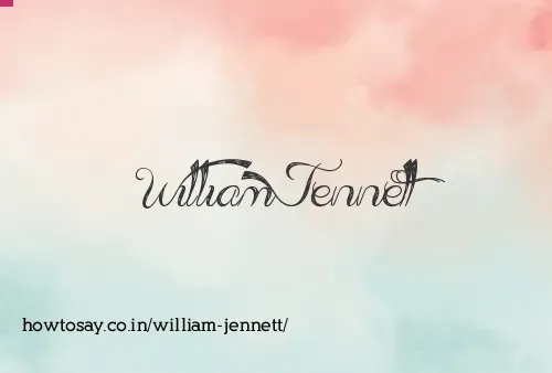 William Jennett
