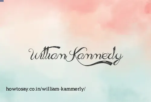 William Kammerly