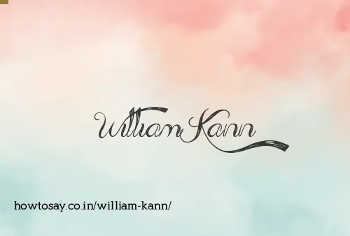 William Kann