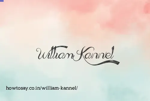 William Kannel