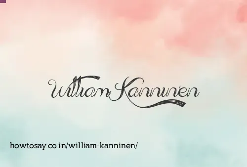 William Kanninen