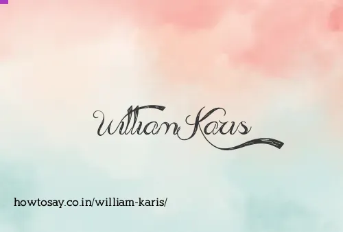 William Karis
