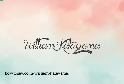 William Katayama