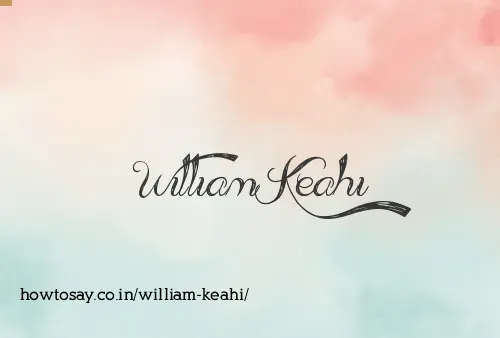 William Keahi