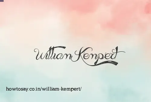 William Kempert