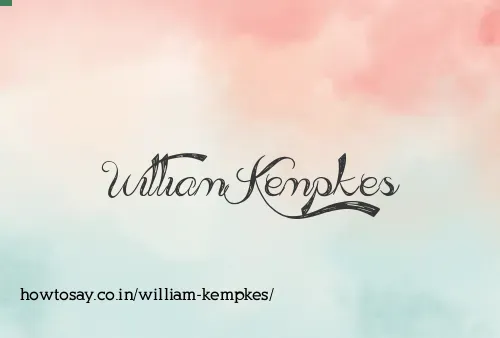 William Kempkes