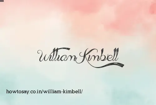 William Kimbell