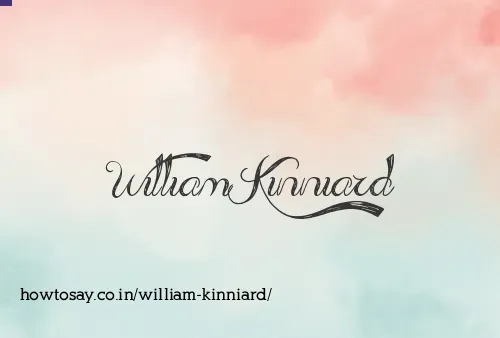 William Kinniard