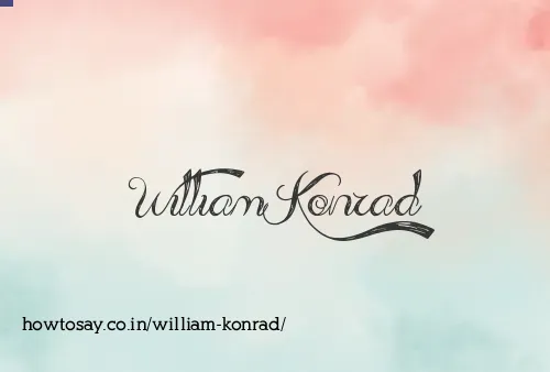 William Konrad