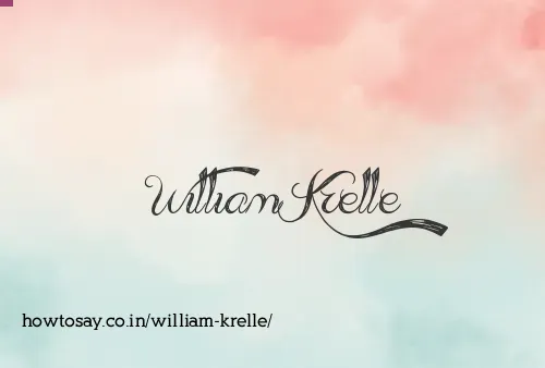 William Krelle