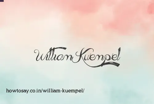 William Kuempel