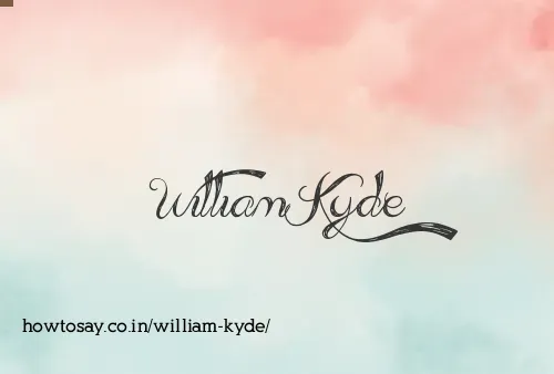 William Kyde