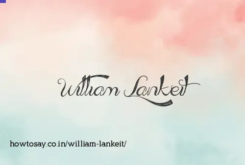 William Lankeit