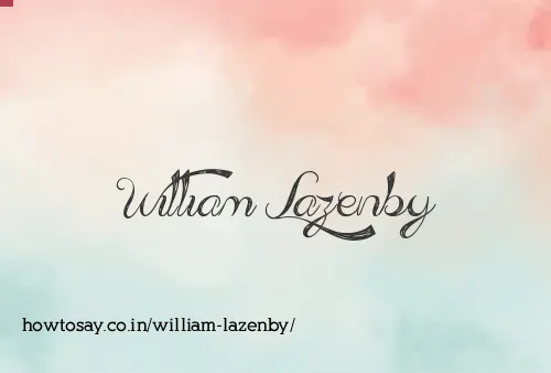 William Lazenby