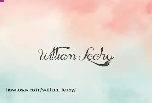 William Leahy